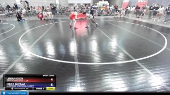 138 lbs Champ. Round 1 - Logan Kuck, Ringers Wrestling Club vs Ricky Sevilla, Sarbacker Wrestling Academy