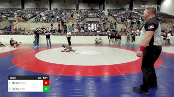 85 lbs 3rd Place - Luke Mealer, Guerrilla Wrestling Academy vs Tahrik Bailey, Georgia