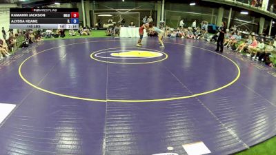 145 lbs Kamahni Jackson, Missouri Blue vs Alyssa Keane, Illinois