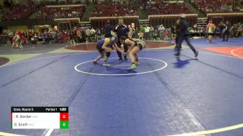 144 lbs Cons. Round 3 - Ryann Gorder, Baker Wrestling Club vs Grace Scott, Heights Wrestling Club