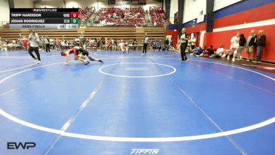 112 lbs Semifinal - Tripp Hardison, Verdigris vs Johan Rodriguez, Edison Eagles Jr. High