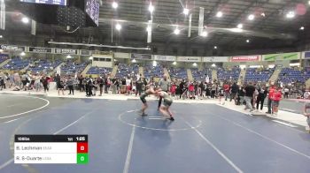 109 lbs Quarterfinal - Benjamin Lechman, Bear Cave WC vs Rio Salazar-Duarte, Legacy