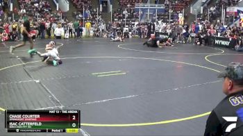 63 lbs Semifinal - Isac Catterfeld, Birch Run PFY WC vs Chase Courter, Springport Spartans