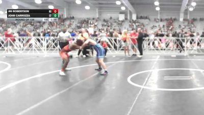 145 lbs Round Of 128 - Jhi Robertson, NC vs John Carrozza, CT