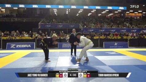Jace Yong Vu Barker vs Torin Marcus Byrem 2026 Pan Kids Jiu-Jitsu IBJJF Championship