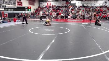 120 lbs Round 2 (6 Team) - John Hutchison, Challis vs Coy Dimond, Wendell
