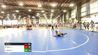 127 lbs Rr Rnd 1 - Braden Rohn, Grit Mat Club Blue vs Ethan Sonne, Illinois Orange & Blue