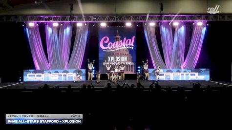 FAME All-Stars Stafford - Xplosion [2026 L1 Youth - Small Day 2] 2026 Coastal at the Capitol Super Nationals