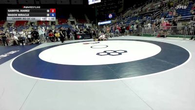 120 lbs Champ. Rd Of 128 - Gabryel Juarez, CA vs Mason Miracle, OR