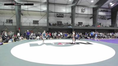 16U Girls FS - 115 lbs Cons. Round 1 - Coralynn Newberry, WA vs Paxton Steele, OR
