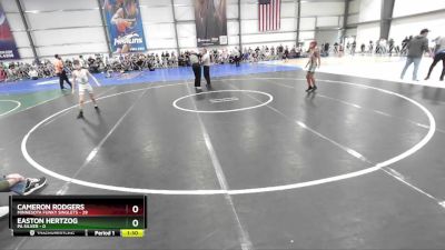 76 lbs Rd# 3 12:00pm Friday - Cameron Rodgers, Minnesota Funky Singlets vs Easton Hertzog, PA Silver