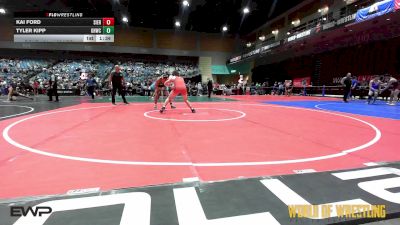 182 lbs Semifinal - Kai Ford, Sierra Sabers vs Tyler Kipp, Golden Hawks Wrestling Club