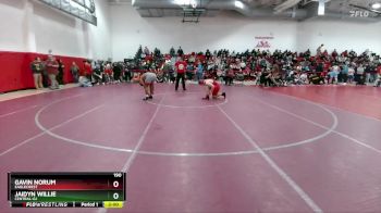 190 lbs Champ. Round 1 - Gavin Norum, Eaglecrest vs Jaidyn Willie, Central-GJ