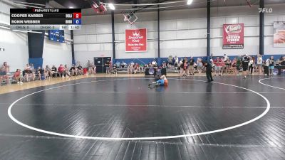 75 lbs Cooper Karber, Oklahoma vs Ronin Webber, Ohio Grey