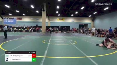 235 lbs Round Of 64 - Ethan Yingling, Slippery Rock vs Coddie Phillips, Akron