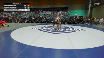215 lbs Round Of 64 - Ayden Wofford, Roseburg vs Austin Jacobsen, Stansbury