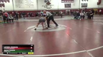 195 lbs Champ. Round 1 - Jayden Johnson, Cimarron Memorial vs Reese Pasion, Sierra Vista