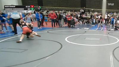 73 lbs Rr Rnd 9 - Haze Dunkin, Nebraska Elite - MSE vs Cameron Doroshenko, Revival X