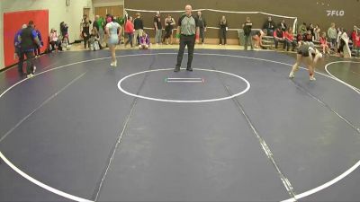 170 lbs Cons. Round 2 - Evelyn Wirfs, Sprague vs Olivia Flores, Centennial