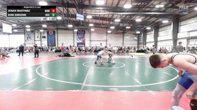 90 lbs Rr Rnd 3 - Jonah Martinez, Midwest RTC vs Dom Sindone, TSB