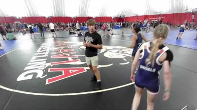 135-137 lbs Round 3 - Lily Daniels, Illinois Top Dawgs vs Olivia Tofte, Mahtomedi