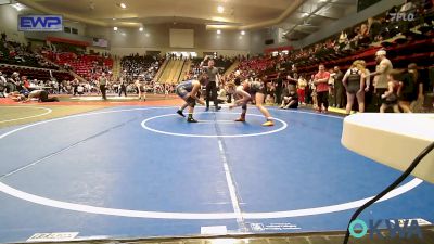 138 lbs 3rd Place - Rosha Maxwell, Wagoner Takedown Club vs Cadence Carter, Vinita Kids Wrestling