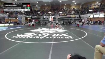 113 lbs Cons. Round 2 - Tayson Guerra, Leoti-Wichita County Hs vs Garison Easterberg, Riley County Hs