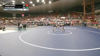 130 lbs Cons. Round 2 - Mylee Miller, Chanute HS vs Danica Dautel, Goodland HS