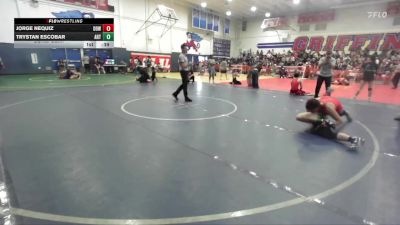 175-187 lbs Cons. Semi - Jorge Nequiz, Westminster High School vs Trystan Escobar, Silverback Wrestling Club