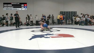 86 kg Cons. Sub-rd Of 32 - Liam Lander, All-Phase Wrestling Club vs Luke Hancock, Kansas