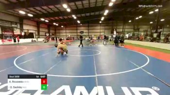 160 lbs Consi Of 8 #1 - Anthony Rousseau, Smittys Barn vs Dominic Sackley, New England Gold