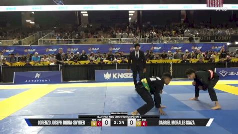 Lorenzo Joseph Doria-Snyder vs Gabriel Morales Isaza 2026 Pan Kids Jiu-Jitsu IBJJF Championship