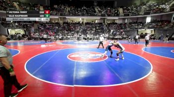 155 lbs Semifinal - Elle Kaufmann, Lovett School vs Victoria Terry, South Gwinnett
