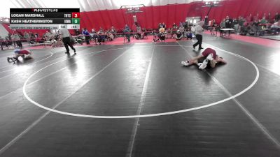 USA Junior Boys - 165 lbs Cons. Round 4 - Logan Marshall, Team Nazar Training Center vs Kash Heatherington, Iowa