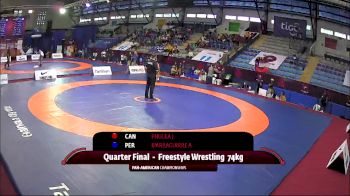 74 kg Quarterfinal - Jasmit Singh Phulka, Canada vs Antony Gaston Iparraguirre Pereyra, Peru