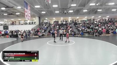 60 lbs Cons. Round 2 - Braxton Richardson, Jackson County vs Colt Gass, Moen Wrestling Academy