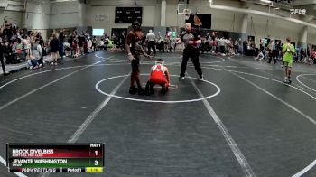 115 lbs Cons. Semi - Jevante Washington, Smwp vs Brock Divelbiss, Fort Hill Mat Club