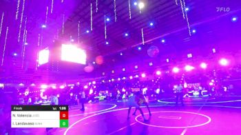 137 lbs Final - Nickolas Valencia, Juggernaut WC vs Isaiah Landavaso, Sunnyside WC