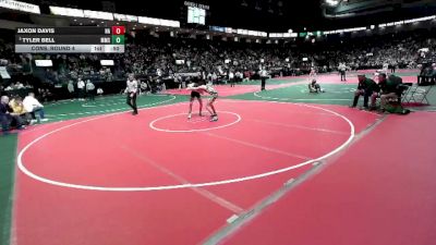 122 lbs Cons. Round 4 - Tyler Bell, MMSA vs Jaxon Davis, NA
