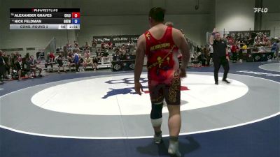 125 lbs Cons. Round 2 - Alexander Graves, Colorado vs Nick Feldman, Ohio RTC/ Titan Mercury Wrestling Club (TMWC)