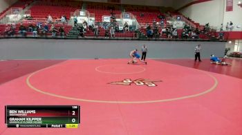138 lbs Round 1 - Ben Williams, Weatherford vs Graham Kilpper, Lewisville Flower Mound