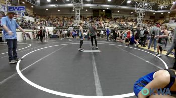 76 lbs Quarterfinal - Taylan Green, Harrah Little League Wrestling vs Ryker Johnson, Division Bell Wrestling