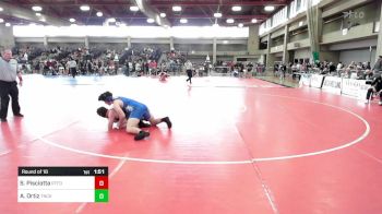 215 lbs Round Of 16 - Steve Pisciotta, Rutherford vs Albert Ortiz, Teaneck