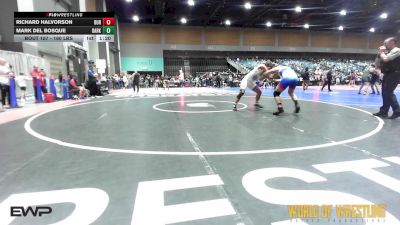 160 lbs Semifinal - Richard Halvorson, Durham Wrestling Club vs Mark Del Bosque, Darkhorse