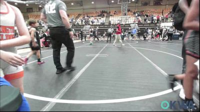 61 lbs 3rd Place - Kody Allison, Lexington Wrestling Club vs Sage Robson, CacheWrestlingClub