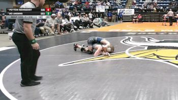 1 - 113 lbs 3rd Place Match - Peyton Newberry, Rural Retreat vs Bo Anders, Grayson County