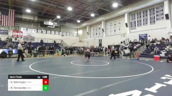 285 lbs Semifinal - Semih Selimoglu, Farmington vs Riccardi Fernandez, New Milford