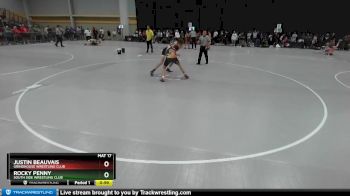 132 lbs Cons. Round 2 - Justin Beauvais, Grindhouse Wrestling Club vs Rocky Penny, South Side Wrestling Club