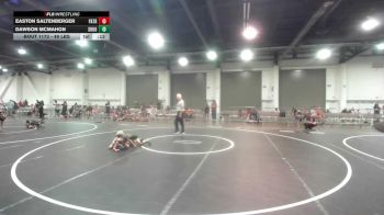 49 lbs 3rd Place - Easton Saltenberger, Patriot Mat Club vs Dawson McMahon, Shootbox WC