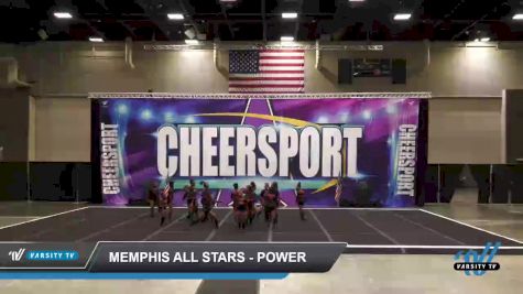 Memphis All Stars - Power [2022 L1 Youth - Novice - Restrictions Day 1] 2022 CHEERSPORT Hot Springs Classic